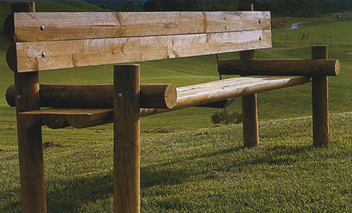 Klassische Gartenbank - 2030 - CARMO - Holz