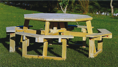 Moderne Tischgarnitur - 2102 - CARMO - für Garten / für Privatgebrauch