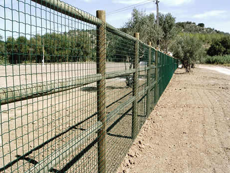 Zaun / geschweißter Maschendraht - CARMO - Garten / Metall