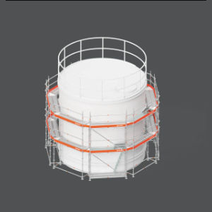 Aluminiumgerüst - US® - Catari - hoch