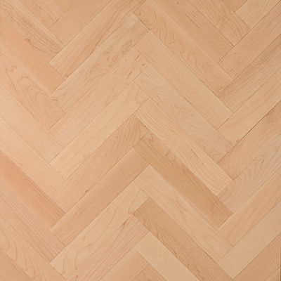 Massivparkett - LAMPARQUET - CANADIAN HARD MAPLE FIRST - CHENE DE L EST  - Eiche / Herringbone / lasiert