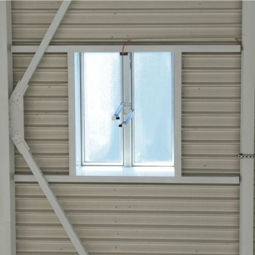 Glas-Rauchabzugsfenster - FIRELIGHT DUO - COLT FRANCE  - Aluminium / Polycarbonat / Rauch- und Wärmeabzugsanlage