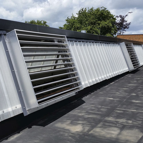 Aluminium-Rauchabzugsfenster - SEEFIRE - COLT FRANCE  - Rauch- und Wärmeabzugsanlage / für Dach
