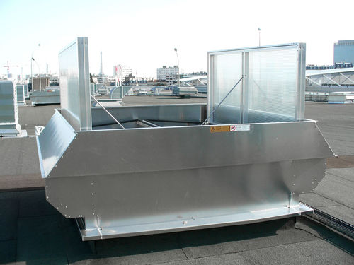 Aluminium-Rauchabzugsfenster - APOLLO ATI - COLT FRANCE  - Polycarbonat / Rauch- und Wärmeabzugsanlage / für Dach