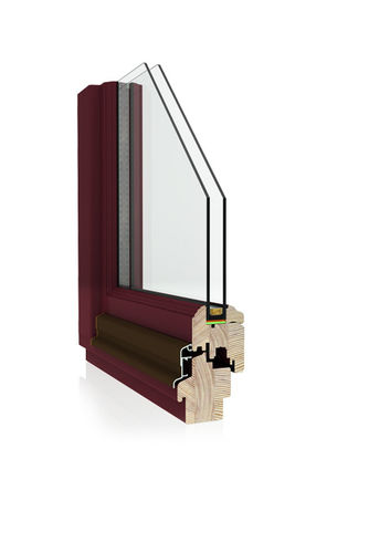 Holzfenster - DDR-68 - DAKO  - Flügel / mit Doppelverglasung / mit Wärmedämmung