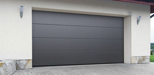 Sektionale Garagentür - DK-GP - DAKO  - Aluminium / automatisch