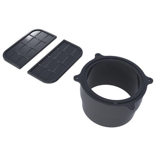 Gitter-Abflussrinne - 130/50 KIT - DEVOREX PLC - Polymer / Polyamid / galvanisiertem Stahlgitter
