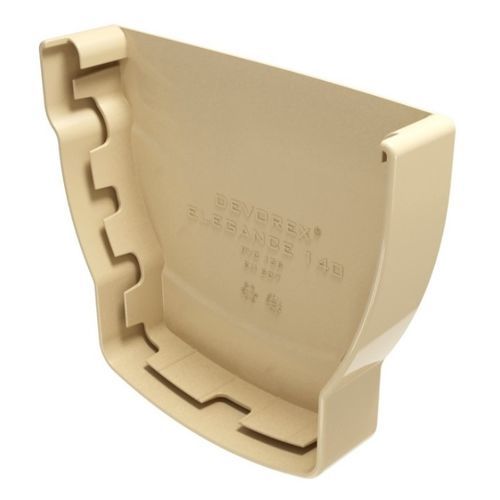 Dachrinnen-Enddstück / PVC - ELEGANCE 140 - DEVOREX PLC