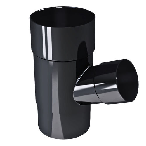 Anschluss für Dachrinnen - BRANCH 67.5&deg;/&Oslash;50 &Oslash;80 - DEVOREX PLC - PVC / Y-förmig