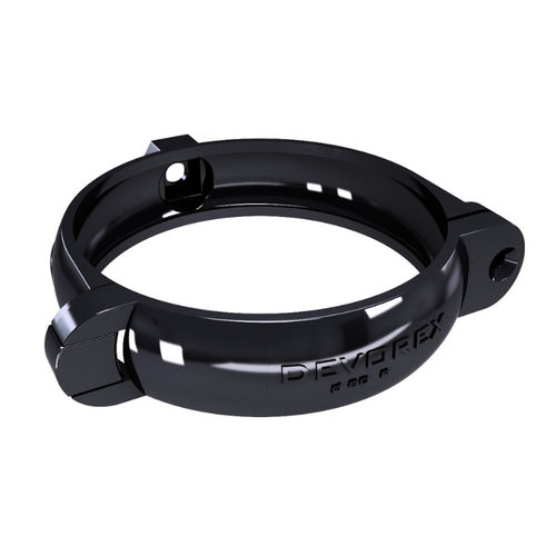 Montagehalterung für Rohre - PIPE BRACKET &Oslash;80 - DEVOREX PLC - rund / PVC