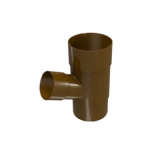 Anschluss für Dachrinnen - BRANCH 67.5&deg;/&Oslash;50 &Oslash;80 - DEVOREX PLC - PVC / T