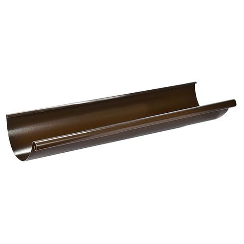 Stahl-Regenrinne - FAVORIT 130 - DEVOREX PLC - halbrund / Winkel
