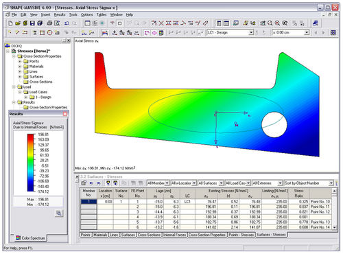 Modellierungssoftware - SHAPE-MASSIVE 6.XX - DLUBAL GMBH ING- SOFTWARE - für Betonkonstruktion / 2D