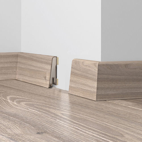 Beige Zierleiste - MODERN 60 CLIP SK - DÖLLKEN Profiles GmbH - grau / schwarz / braun