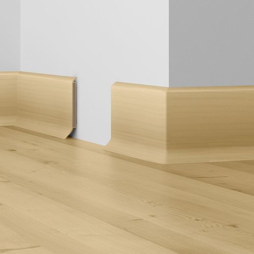 Weiße Zierleiste - S 60 FLEX LIFE TOP - DÖLLKEN Profiles GmbH - silberfarben / beige / blau
