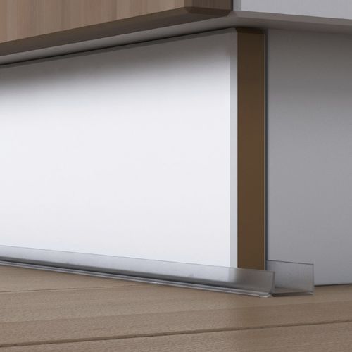 Glasprofil - DÖLLKEN Profiles GmbH - U-förmig / für Fußboden / für Küche