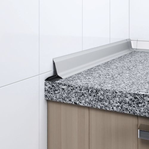 Metallabschlussprofil - DÖLLKEN Profiles GmbH - für Abdichtungsbahn / Ortgang / silberfarben