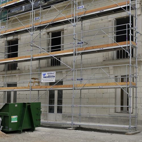 Holzgerüst - MULTI 4X EXMDS2 - DUARIB - galvanisiertem Stahl / hoch