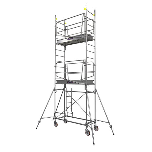 Gerüst / galvanisiertem Stahl - AC 200 FORMWORKS - DUARIB - Aluminium / auf Rollen