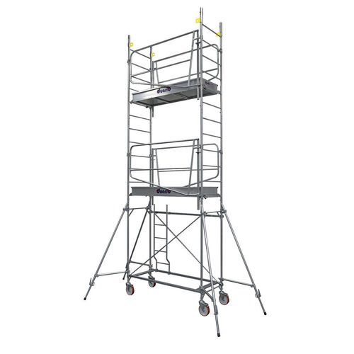 Gerüst / galvanisiertem Stahl - AC 250 FORMWORKS - DUARIB - Aluminium / auf Rollen