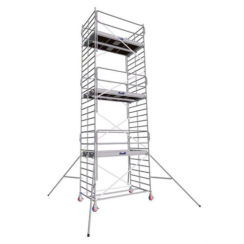 Holzgerüst - 254 SERIES - DUARIB - Aluminium / auf Rollen