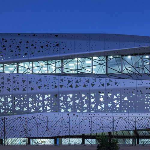 Aluminium-Verbundplatte - ETALBOND® FR - ELVAL COLOUR - Verkleidung / für Bauanwendungen / für Gebäude