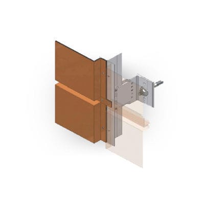Kassetten-Fassadenverkleidung - VARIO ETALBOND® - ELVAL COLOUR - Paneel / Verbundwerkstoff / vertikal