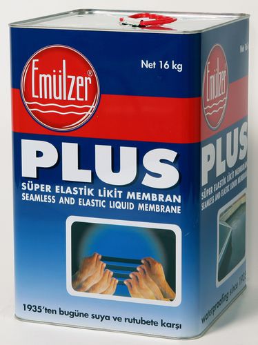 Bitumenabdichtung für Dachterrasse - PLUS 1040 - EMULZER - für Stützmauer / für Drainage