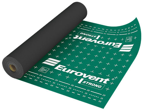 Polypropylen-Unterdachbahn - EUROVENT® STRONG - EUROVENT - EUROSYSTEM POLSKA - wasserdampfdurchlässig / für belüftetes Dach