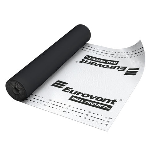Sicherheits-Abdichtungsbahn - EUROVENT® WAL PROTECT FR - EUROVENT - EUROSYSTEM POLSKA - für Wärmedämmverbundsysteme WDVS / für Wand / für Fassaden
