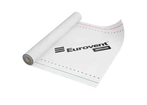 Isolierende Abdichtungsbahn - EUROVENT® ANTICON - EUROVENT - EUROSYSTEM POLSKA - für Dach / Rollen / Polymer