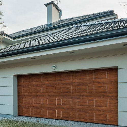 Sandwichpaneel für Tür - GROOVE - FLEXIDOOR SA - 2 Metall-Deckschichten