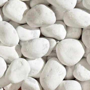 Rundkies zur Außenraumgestaltung - BIANCO CARRARA - GRANULATI ZANDOBBIO SPA