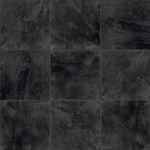Sandstein-Pflasterstein - SUPER HARD KERAMIK 3 CM - SLATE BLACK - GRANULATI ZANDOBBIO SPA - für Außenbereich / befahrbar / rutschfest