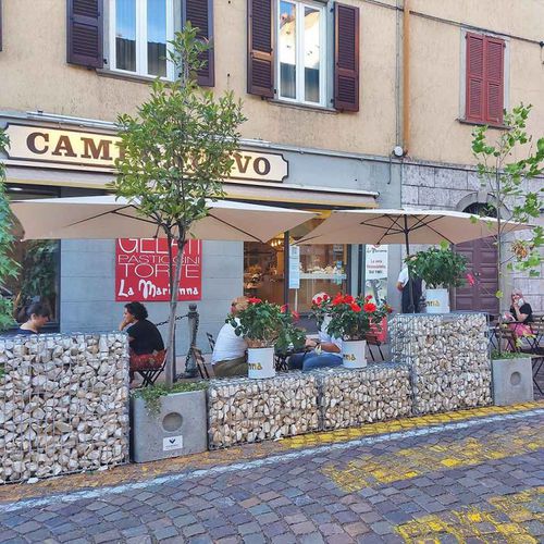 Modularer Gabione - NATURAL STONE BOX - SLIM - GRANULATI ZANDOBBIO SPA - Schutz / zur Stabilisierung starker Gefälle / zur Bodenstabilisierung