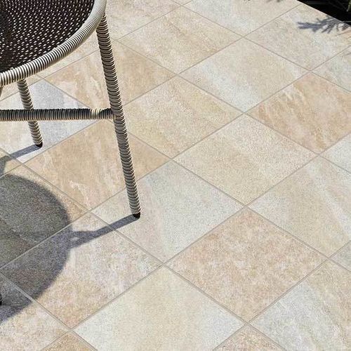 Sintergestein-Bodenbelag - MIDLAKE QUARTZ - GRANULATI ZANDOBBIO SPA - für Außenbereich / für Wohnhaus / aus Fliesen
