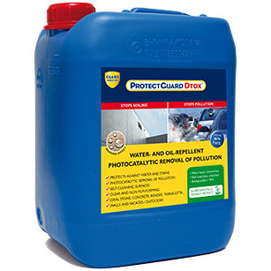 Putz zur Kaltimprägnierung - PROTECTGUARD® DTOX  - GUARD INDUSTRIE - für Außenbereich / für Beton / Fassaden