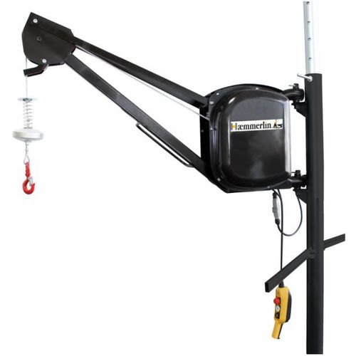 Höhenverstellbare Mini-R-Kran - RETURN ARROW  - HAEMMERLIN - Hydraulik / festinstalliert / für Hubanwendungen