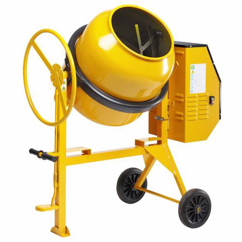 Mobiler Betonmischer - BT EXPERT 175 - HAEMMERLIN - kompakt / elektrisch