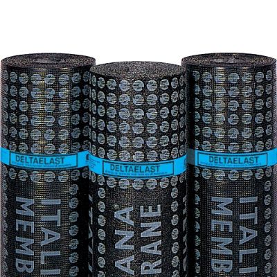 Abdichtungsbahn für Dach - DELTAELAST P - ITALIANA MEMBRANE SPA  - Rollen / Schiefer / Polymer