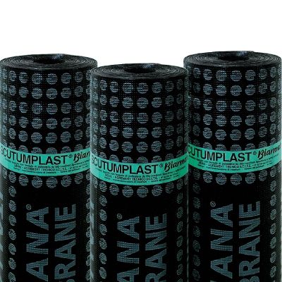 Verkehr-Abdichtungsbahn - SCUTUMPLAST BIARMATO - ITALIANA MEMBRANE SPA  - für Brückenbau / Rollen / Bitumen