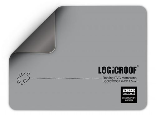 Abdichtungsbahn für Dach - LOGICROOF V-RP - ITALIANA MEMBRANE SPA  - Rollen / Synthetik / PVC-P
