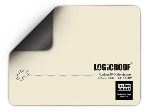 Abdichtungsbahn für Dach - LOGICROOF P-RP - ITALIANA MEMBRANE SPA  - Rollen / Synthetik / Polyolefin