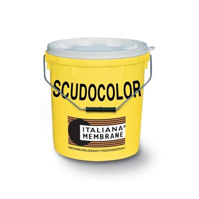 Schutzfarbe - SCUDOCOLOR - ITALIANA MEMBRANE SPA  - für Außenbereich / für Metalldach / Elastomer