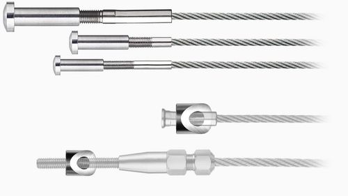 Edelstahl-Druckstab - JAKOB FRANCE  - für Metallkabel / für Seiltragwerk / für Geländer