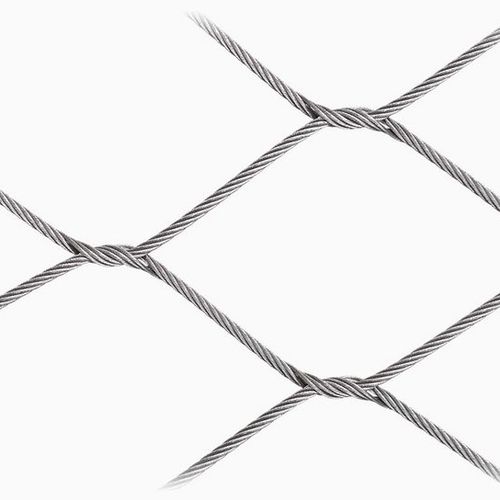 Metall-Geflecht / Edelstahl - JAKOB FRANCE  - für Innenausbau / zur Außenraumgestaltung / mit Rautenmaschen