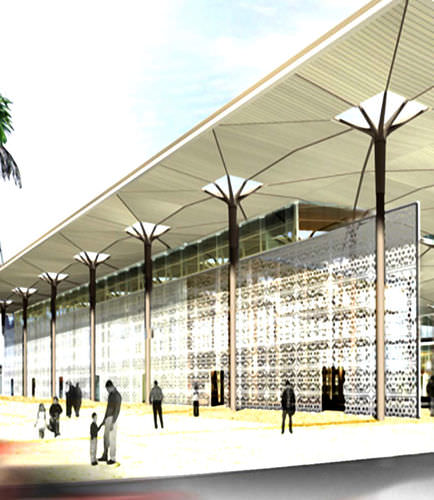 Paneel-Vorhangfassade - GARE FERROVIAIRE DE CASAPORT - Jet contractors - Glas
