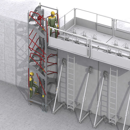 Metallgerüst MINI ESCALIB MILLS