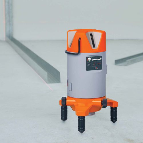 Lasernivelliergerät - QUASAR 6 - NEDO  - robust / horizontal / vertikal
