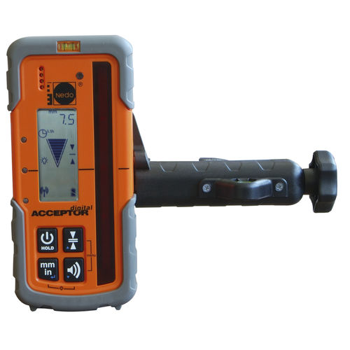 Empfänger für Baustellen - ACCEPTOR DIGITAL - NEDO  - Präzision / robust / Daten